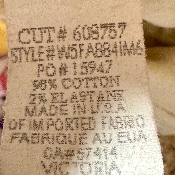 True Religion Victoria Skinny Bohemian Floral Print Jeans Size 26 - Picture 5 of 5